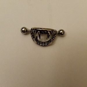 Vampire nipple ring
